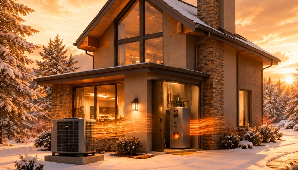 Furnace and heat pump heating service in Charlotte, NC