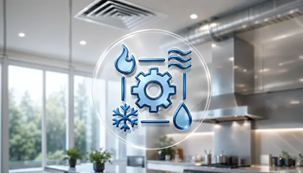 Ventilation, exhaust hood and make-up air system service